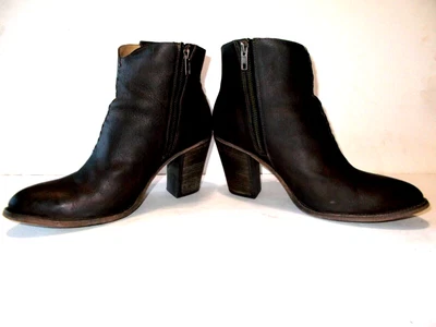 £9.81 • Buy Womens Frye Iliana Whipstitch Leather Zip Ankle Boots Size 11