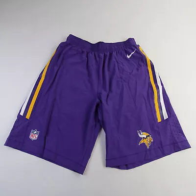 Minnesota Vikings Nike NFL On Field Practice Shorts Men's Purple New • $15