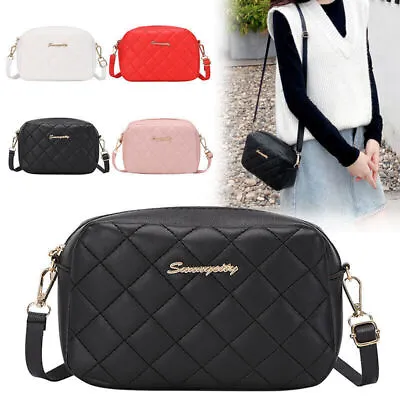 Ladies Cross Body Messenger Bag Women Shoulder Over Bags Detachable Handbag • £4.99