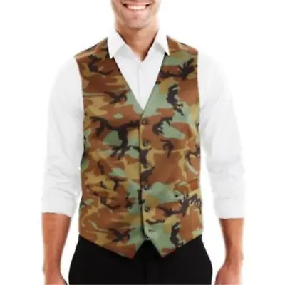 JF J. Ferrar Camo Vest Sizes S M L New Msrp $60.00  • $21.99
