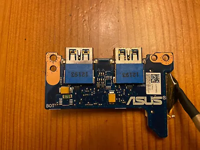 Asus ROG G75VW Dual USB Board 60-N2VUS1201-C01 • $9.99