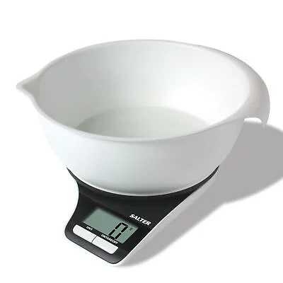 Salter Digital Kitchen Scale Mixing Bowl Jug 1.2 L (Damaged Packaging) • £11.99
