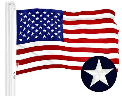 4'x6' Ft American Flag US USA | EMBROIDERED Stars Sewn Stripes Brass Grommets • $25.95