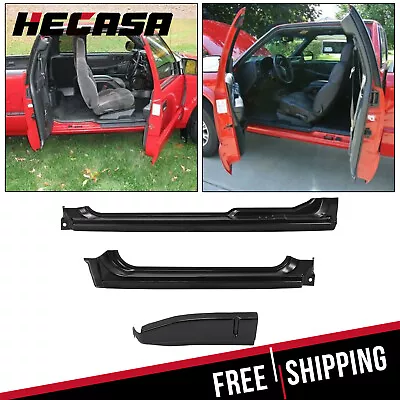 HECASA Rocker Panels W/Cab Corner For 94-04 Chevy S10 Sonoma Extended Cab 3 Dr • $153.05
