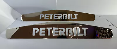 Pair Chrome Mud Flap Weights 24  X 4   X3 Welded Stud - Peterbilt • $38.99