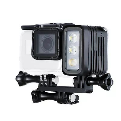 30M Waterproof Underwater Diving LED Light For GoPro Hero 10/9/8/7/6/5 Camera T • $35.19