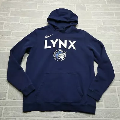 Nike Hoodie Adult Large Minnesota Lynx Basketball Blue Hooded Sweatshirt WNBA • $37.44