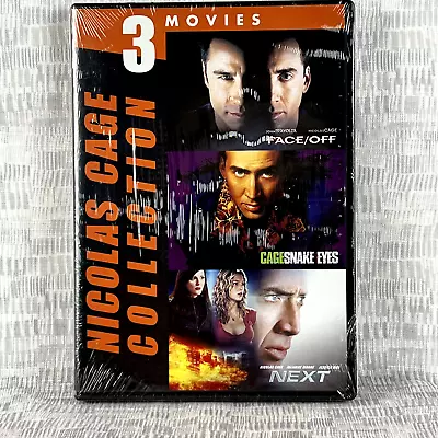 Nicolas Cage: 3-Movie Collection (DVD) - NEW • $3.95