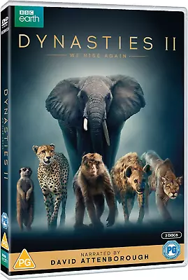 Bbc Earth: Dynasties - Complete Series 2 (david Attenborough) (dvd) • £7.49