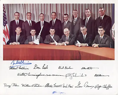 Michael Collins Apollo 11 NASA Group 3 Astronaut Rare Signed Autograph Photo JSA • $599.99