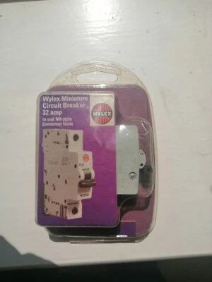 £6 • Buy Wylex NSB32- NH STYLE CONSUMER UNIT, MCB 32amp NSB32