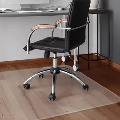 Goplus 47 X59  PVC Chair Floor Mat Home Office Protector For Hard Wood Floors • $44.99