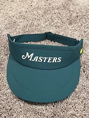 2024 Masters Golf Green Logo Visor Augusta National New W/tags • $79.99