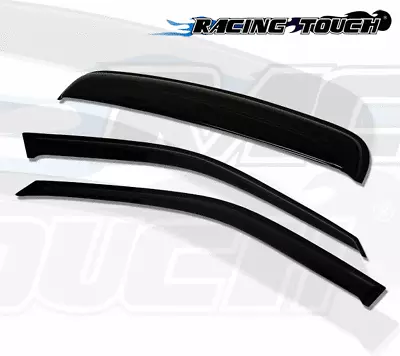 Rain Guards Sun Visor Deflector & Sunroof 3pcs For 01-05 Honda Civic 2Door Coupe • $61.82