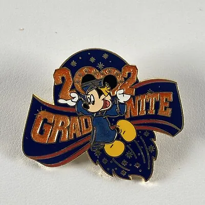 $11.29 • Buy WDW Grad Nite 2002 Mickey Mouse Disney Pin Graduation Night Cap Gown