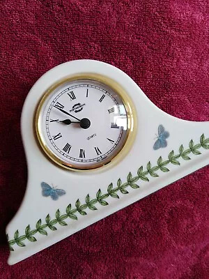£17.50 • Buy Portmeirion Botanic Garden Butterflies Clock, 11cm X 17cm, GWO.