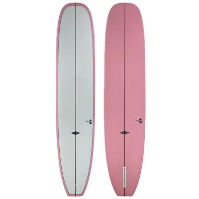 9'0  Hasbrook  Hipster  New Singlefin Noserider Longboard Surfboard - Pink • $949.99