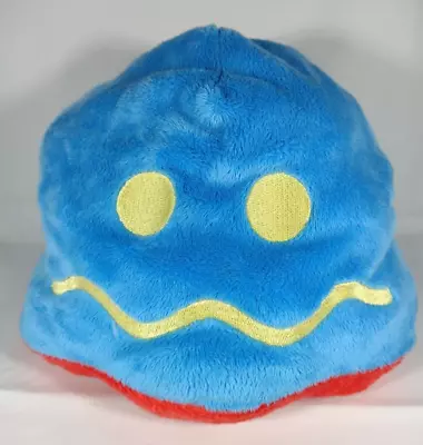 Pac-Man Reversible Ghost Plush Toy Red & Blue 7  • £12.50