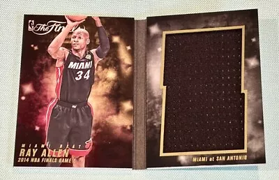 Ray Allen 2014-2015 Panini Preferred NBA Finals Jersey Patch Booklet #/99 HEAT • $195.95