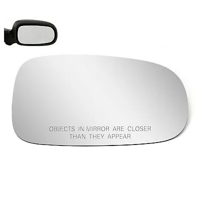 Replacement Mirror Glass+Adhesive For 2003-2011 Saab 9-3 93 Passenger Side RH • $13.56