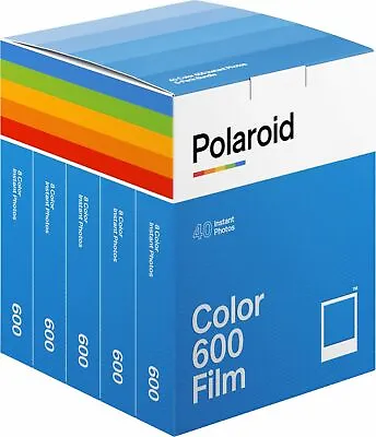 Polaroid - Color Film 600 40x Pack - White • $84.99