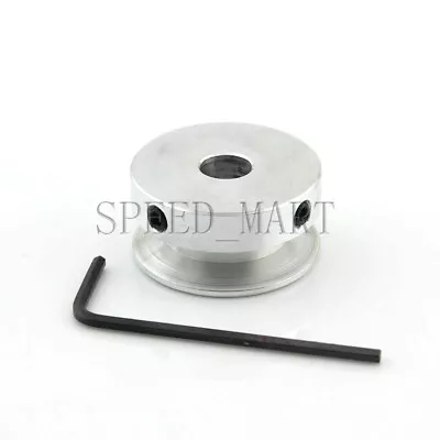 $5.35 • Buy V Groove Pulley Bore 4-16mm OD 30mm For 6mm O Shape PU Belt Round Belt DIY
