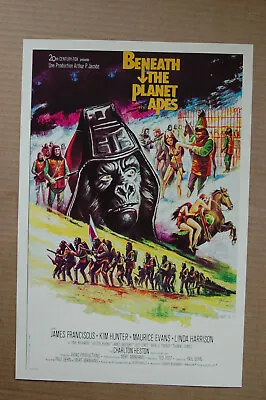 $4.25 • Buy Beneath The Planet Of The Apes #1 Lobby Card Movie Poster 