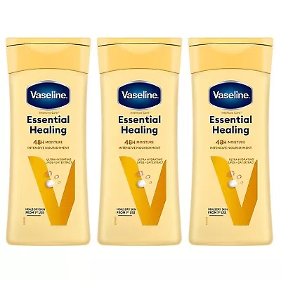 Vaseline Intensive Care Body Lotion Essential Healing 3 Pack 400ml  • £12.45