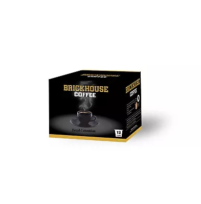 Brickhouse Single Serve Coffee (Decaf Colombian 12 Count) • $10