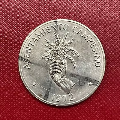 FAO 1972 Republic Of Panama 5 Balboas 90% Silver Coin F.A.O. BU • $35