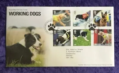 £3 • Buy 2008 Working Dogs First Day Cover Fdc (44)
