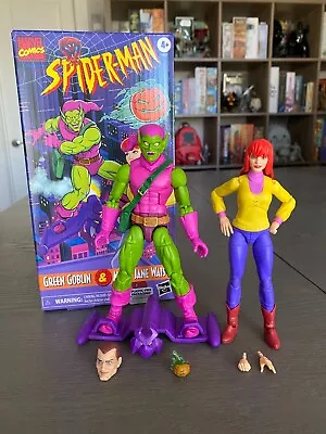 Marvel Legends Green Goblin & Mary Jane Watson VHS Animated Pulse Exclusive • $62.99