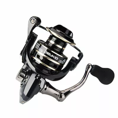$27.53 • Buy Black Spinning Fishing Reel 5.2:1 Gear Ratio Freshwater Seawater Reel Accessory