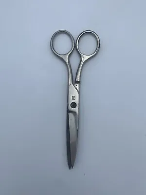 Vintage Sewing Scissors Unknown Brand Stamped EUC • $6.25