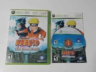 Naruto: The Broken Bond (XBOX 360 Complete With Game Case And Manual) • $21.50