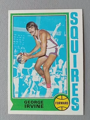 1974-75 Topps George Irvine #233 Virginia Squires • $1