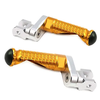 Gold 25mm Adjustable Front Foot Pegs MPRO For DL 650 V-Strom 15-18 19 20 21 22 • $58.21