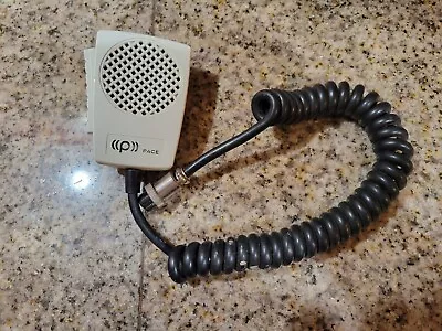 Vintage White PACE CB Hand Mic Citizens Band Radio Push To Talk Microphone. PTT • $35