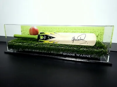 $599.99 • Buy ✺Signed✺ SHANE WARNE Cricket Mini Bat PROOF COA Australia 2023 Shirt Jersey