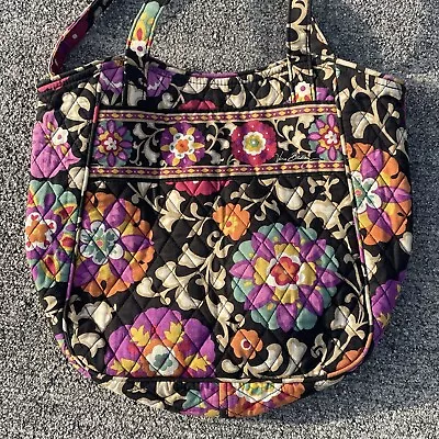 Vera Bradley Floral Nightingale Eloise Suzani Shoulder Purse Handbag  ❤️gsc7m80 • $50