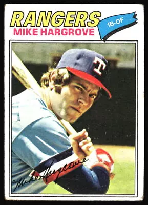 1977 Topps Mike Hargrove    #275 Texas Rangers • $1.55