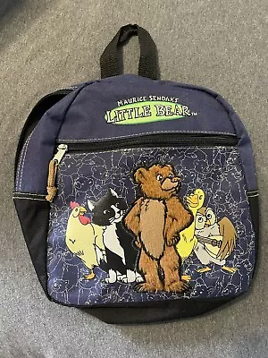 Maurice Sendak's Little Bear Backpack Bag Owl Duck Cat Hen • $100