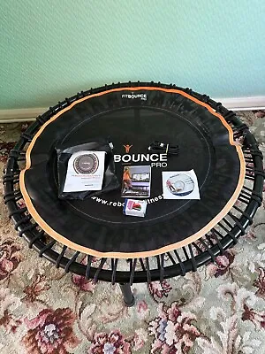 £270 • Buy Fit Bounce Pro XL Rebounder Bungee Half Folding Mini Trampoline With Handles 