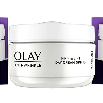 £9.99 • Buy OLAY Anti-Wrinkle Firm And Lift Anti Ageing Moisturiser Day Cream | SPF15-50 Ml