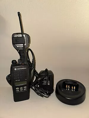 Motorola HT1250 Portable Two-Way Radio (AAH25SDF9AA5AN) • $125