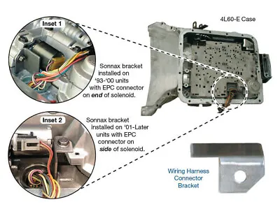 Sonnax 77980-01K Transmission Wiring Harness Connector Bracket 4L60E 4L65E • $9.14