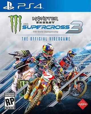 Monster Energy Supercross - The Official Videogame 3 For PlayStation 4 [New Vide • $20.73