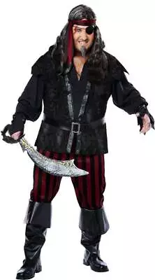 California Costume Ruthless Rogue Pirate Adult Men Halloween Outfit 01739 • $32.80