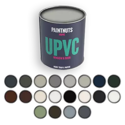 PVC Paint UPVC Door Window Gutter Plastic Paint All Colours & Finish - 250ml Tin • £17.99