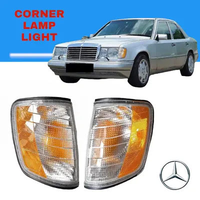 $180 • Buy Front Corner Turn Signal Lights For Mercedes E Class W124 1985